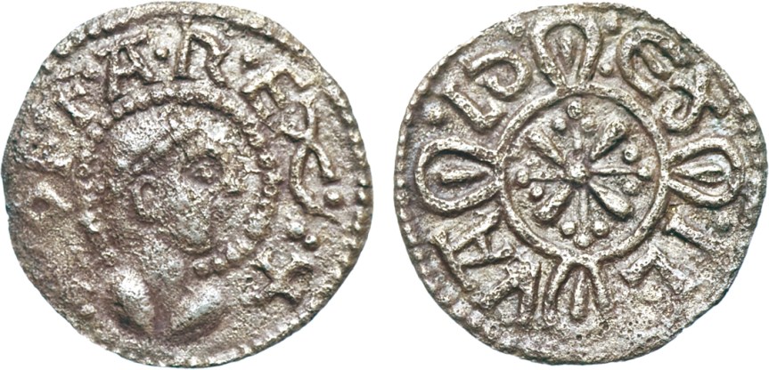 Kings of Mercia. Offa (757-796). Silver Penny, undated. Light coinage